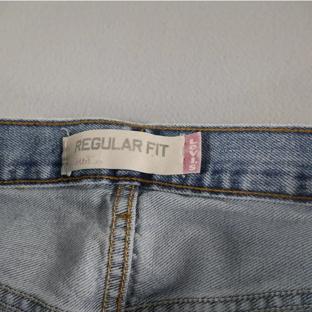 Vintage Y2K Levi’s 505 Regular Fit Straight Leg (36 x 29) Blue Jeans Streetwear